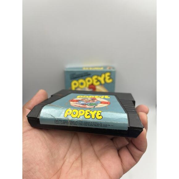 Popeye Game (Atari 5200, 1983) CIB Complete In Box Excellent - Picture 9 of 16